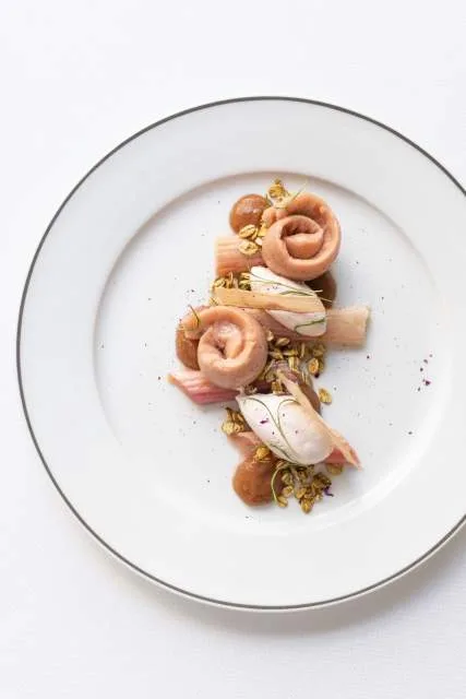 Hostellerie de l'Abbaye de la Celle — food