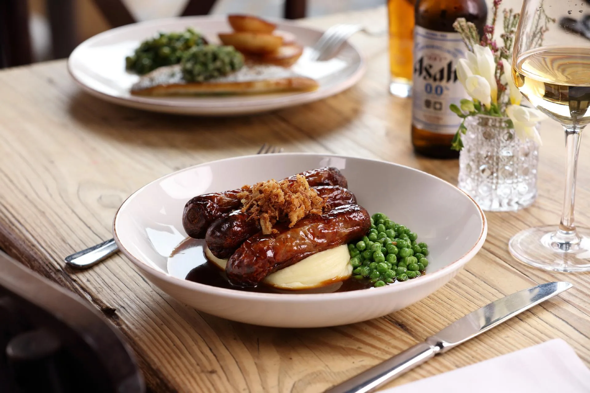 The Wykeham Arms — food