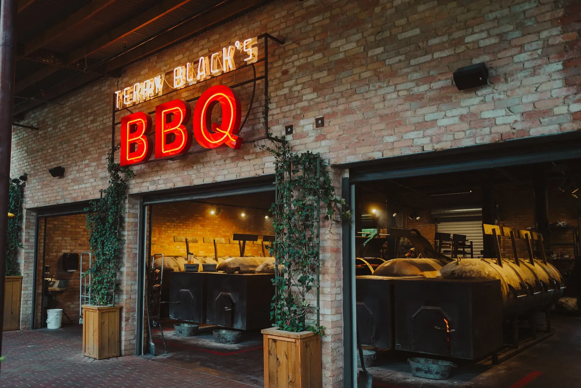 Terry Black’s BBQ — atmosphere