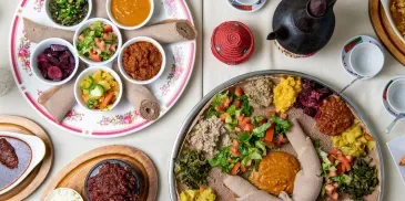 Family Ethiopian — food