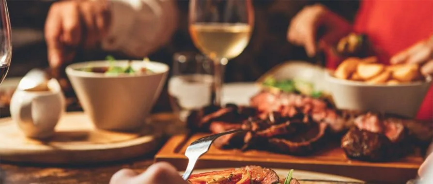 The Peat Spade Inn — food