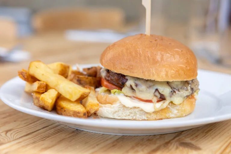 Crown & Mitre — food