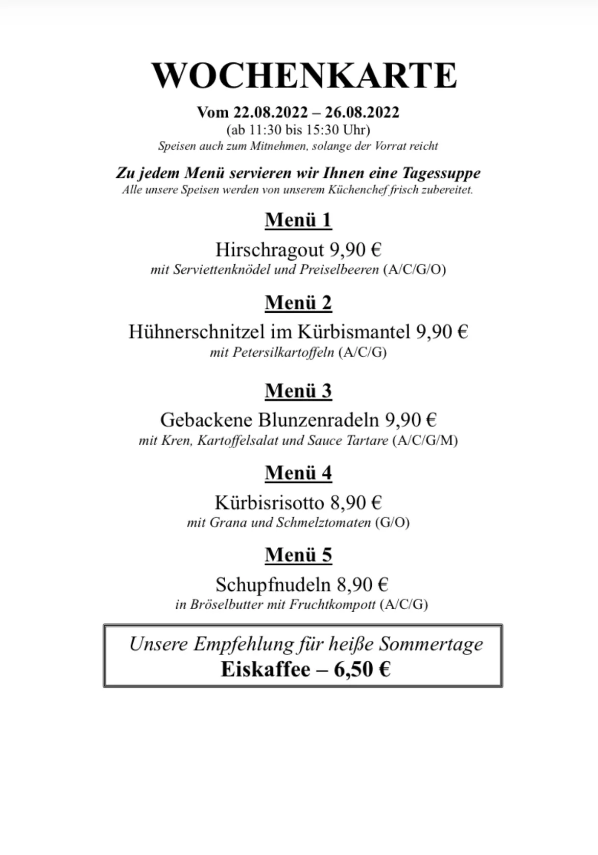 Restaurant Einstein — photo 43