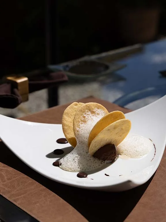 Le Carré d'Ange — food