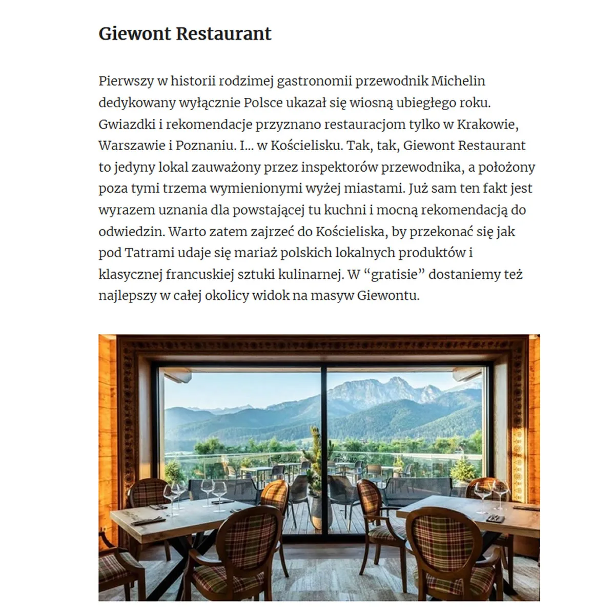 Giewont Restaurant — photo 38