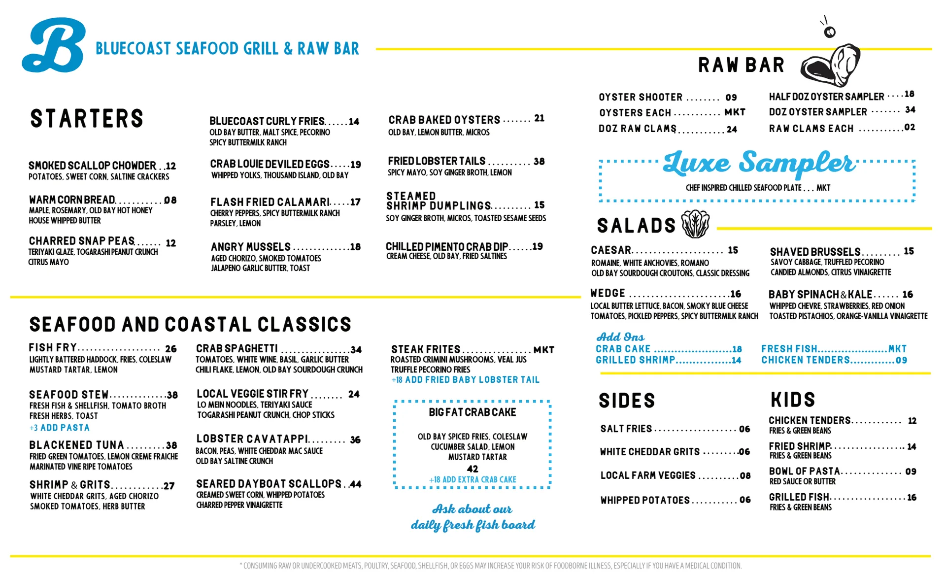 Bluecoast Seafood Grill + Raw Bar — photo 21