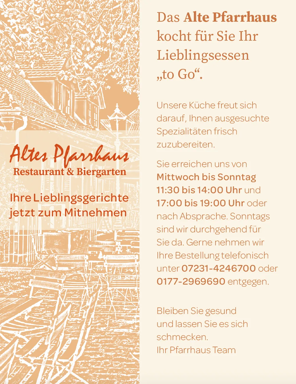 Restaurant Altes Pfarrhaus — photo 30