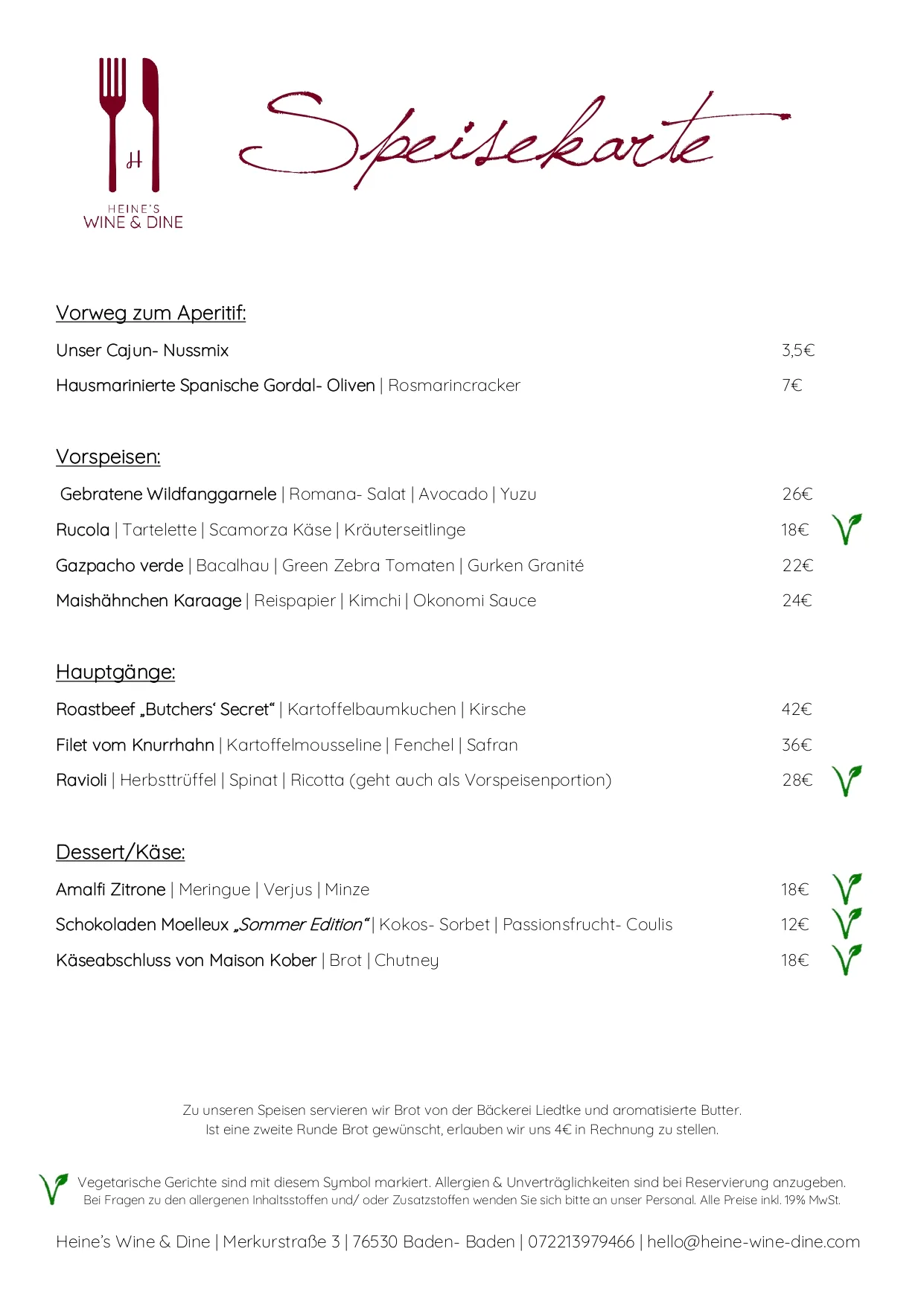 Heine’s Wine &amp; Dine — photo 13