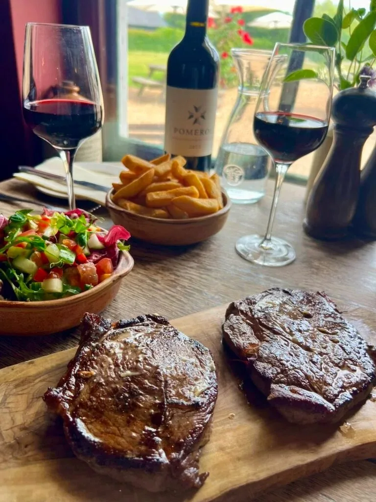 The Plough Inn — food