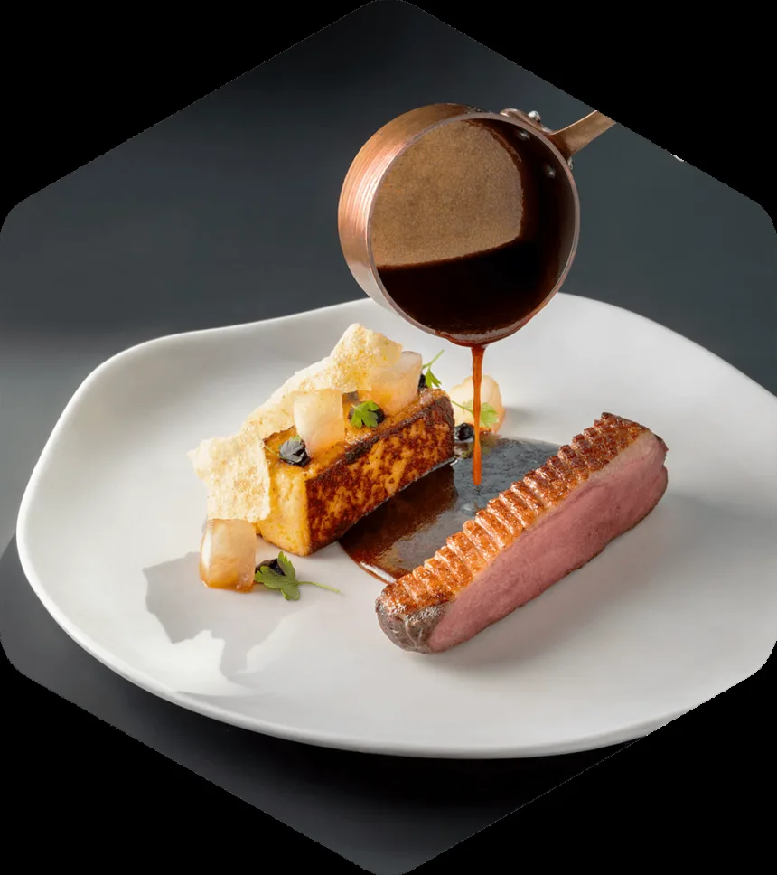 Újváros Bisztró — food
