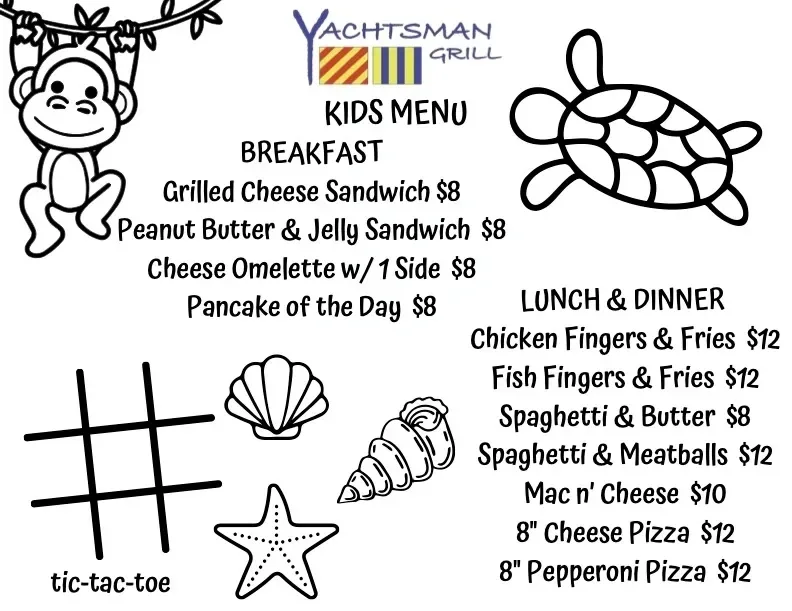 Yachtsman Grill — food
