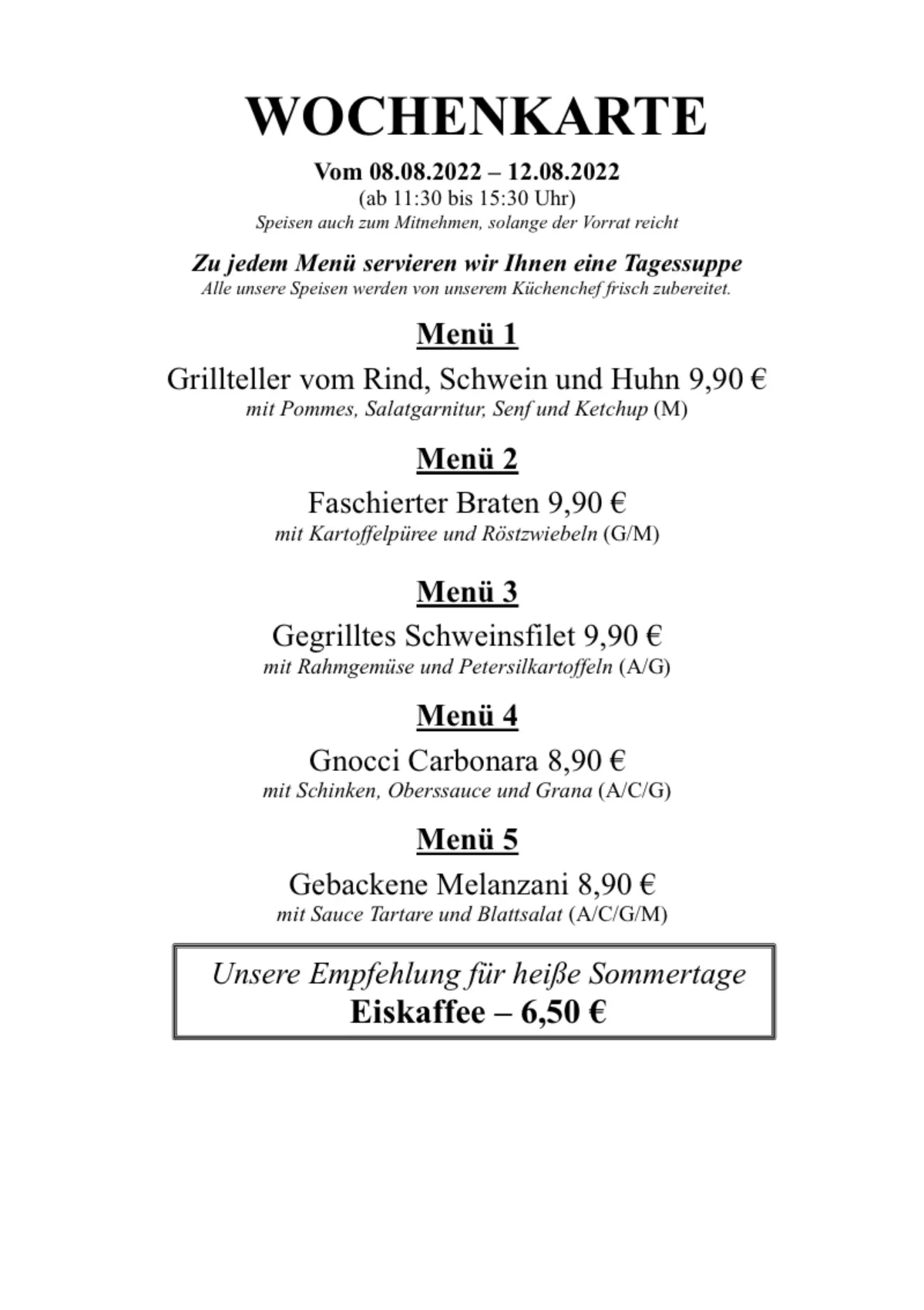 Restaurant Einstein — photo 47
