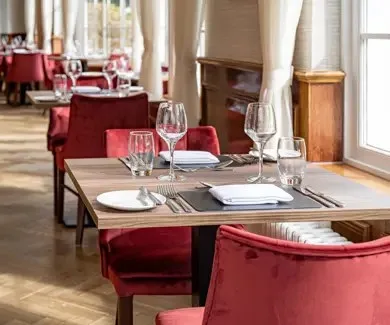 The Restaurant at Dunkeld House Hotel — atmosphere