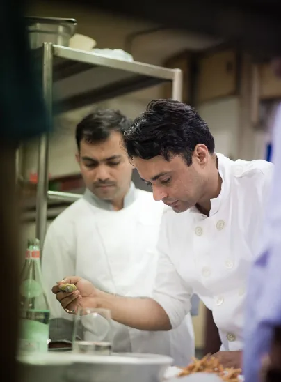Indus — kitchen
